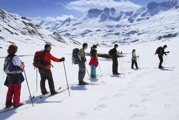 Temporada positiva en los Espacios Nórdicos de Aragón  a pesar del mal tiempo de los fines de semana