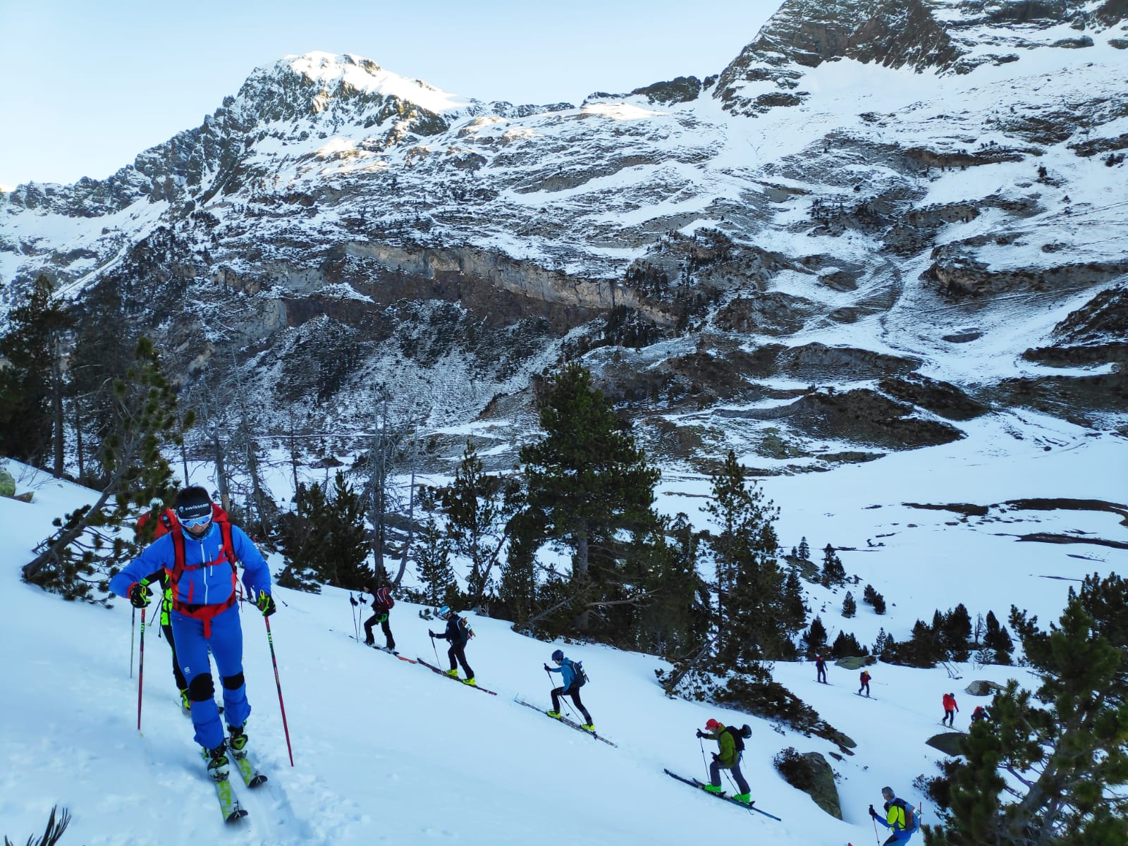 El buen tiempo anima las visitas en los  Espacios Nórdicos del Pirineo