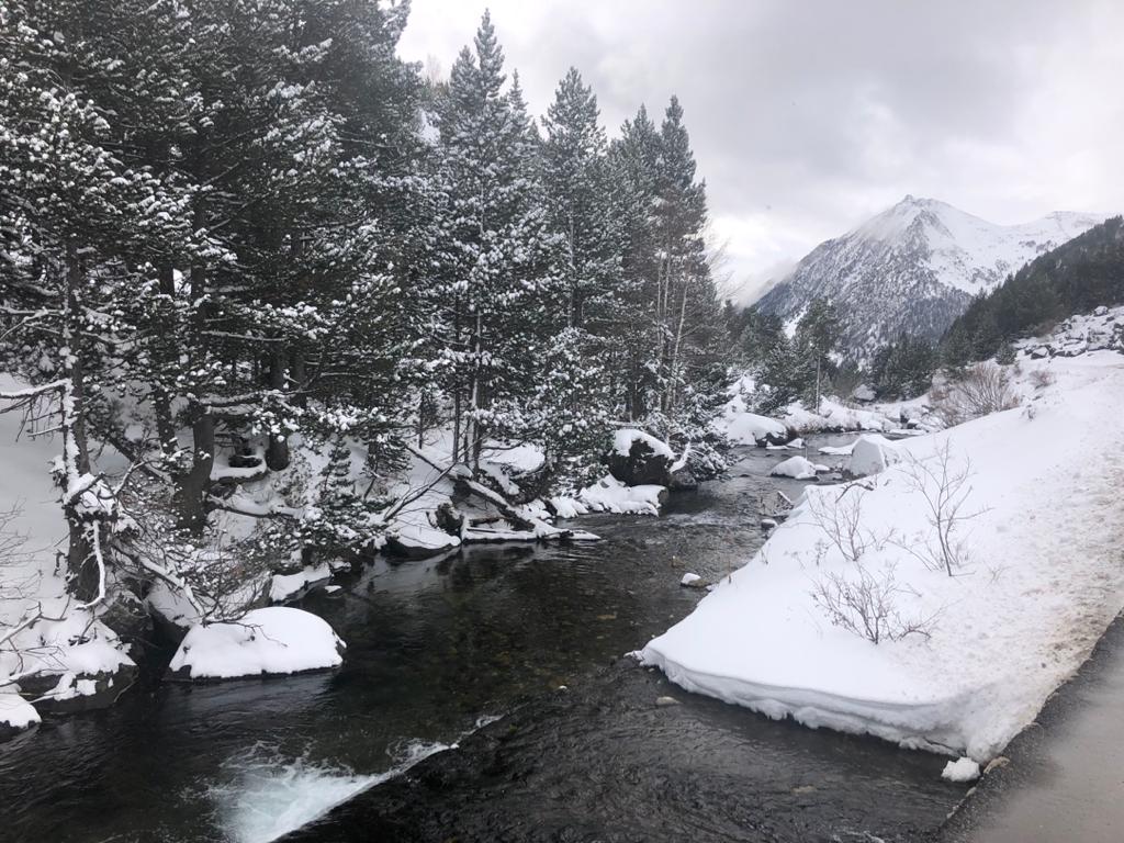 Las nuevas nevadas anuncian unas navidades con más kilómetros abiertos de los Espacios Nórdicos